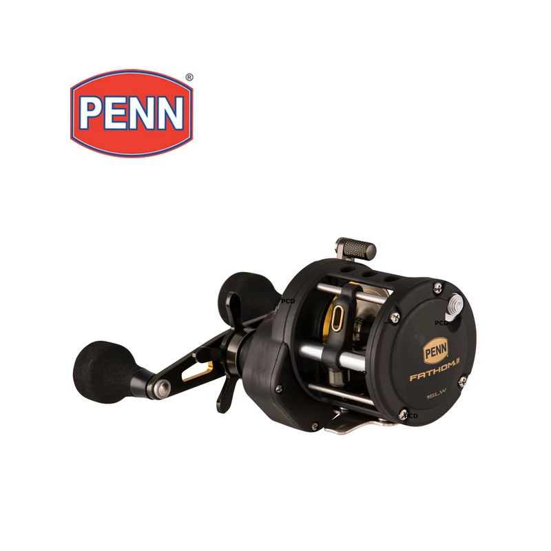 MOULINET MER TRAINE PENN FATHOM 2 LEVEL WIND 50 LW DROITIER 2 MOULINET MER TRAINE PENN FATHOM 2 LEVEL WIND 50 LW DROITIER – Image 2