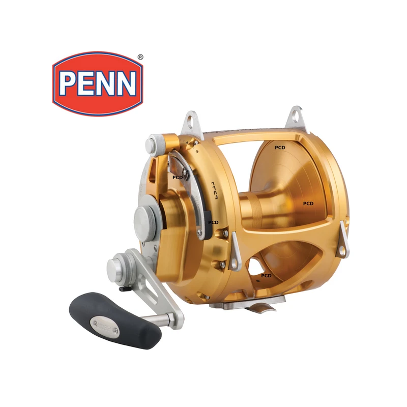 MOULINET PENN INTERNATIONAL 130 VIS GOLD 1 MOULINET PENN INTERNATIONAL 130 VIS GOLD
