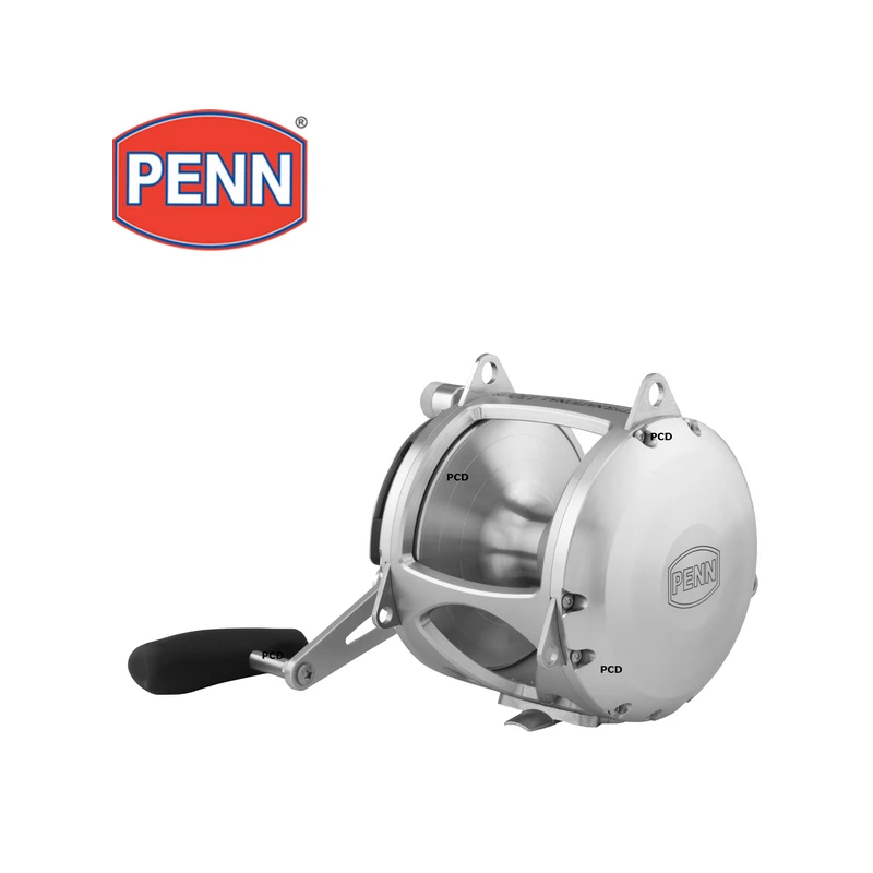 MOULINET PENN INTERNATIONAL 130 VIS SILVER 2 MOULINET PENN INTERNATIONAL 130 VIS SILVER â Image 2