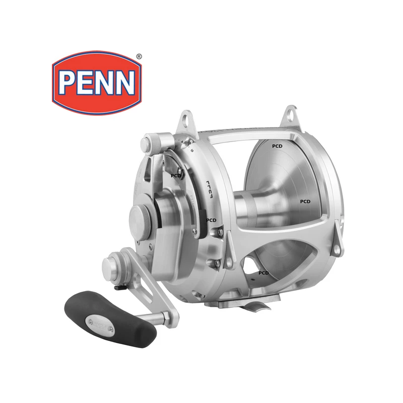 MOULINET PENN INTERNATIONAL 130 VIS SILVER 1 MOULINET PENN INTERNATIONAL 130 VIS SILVER