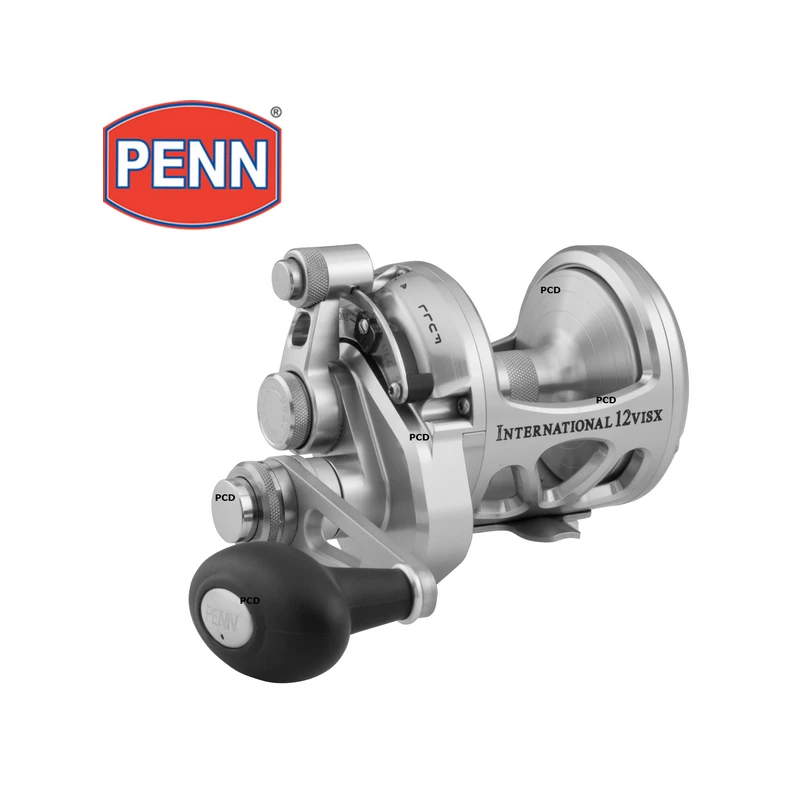 MOULINET PENN INTERNATIONAL 20 VISX SILVER 1 MOULINET PENN INTERNATIONAL 20 VISX SILVER